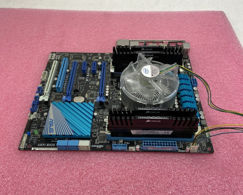 Asus P9X79 Motherboard Intel Core i7-4820K 3.7GHz 16GB RAM w/IO