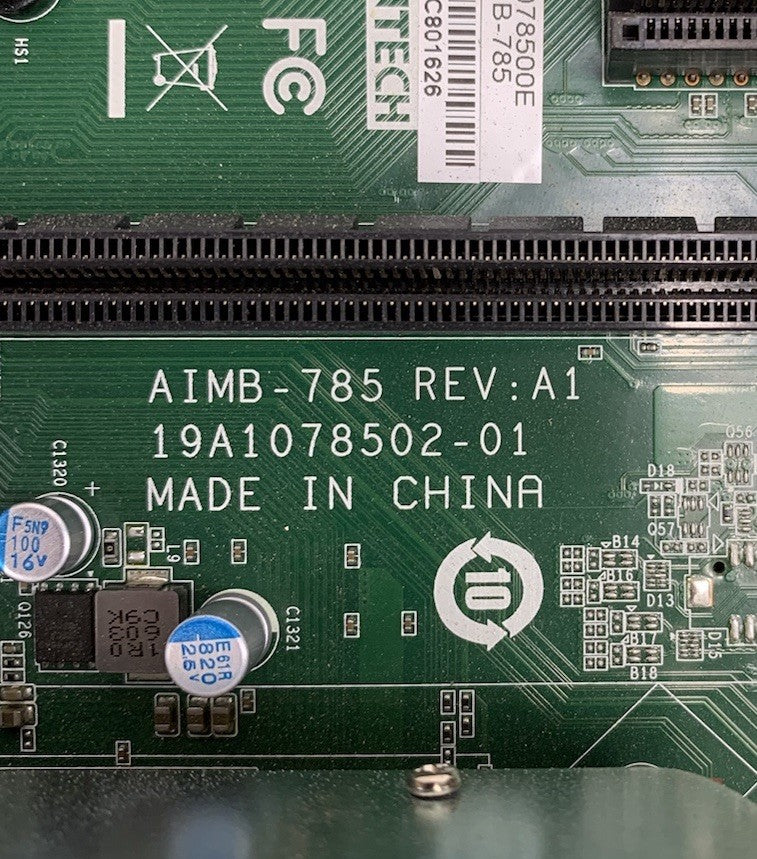 Advantech AIMB-785 Motherboard Intel Core i5-6500 3.2GHz 4GB w/ Shield