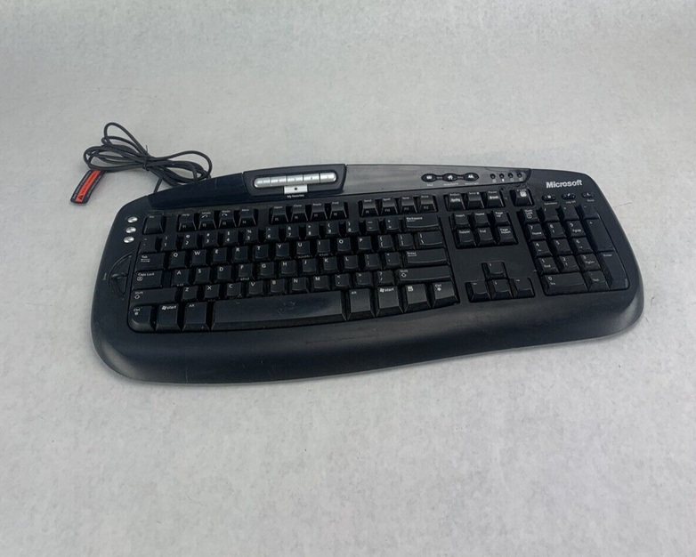 Lot of 2 Microsoft KC-0405 Wired Keyboard