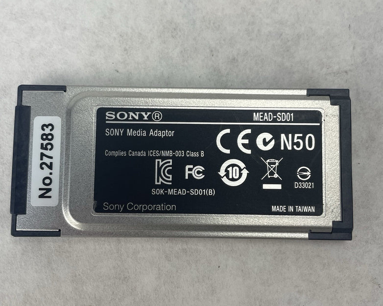 Sony MEAD-SD01 Adaptor For Using SD Card with XDCAM EX Camcorders