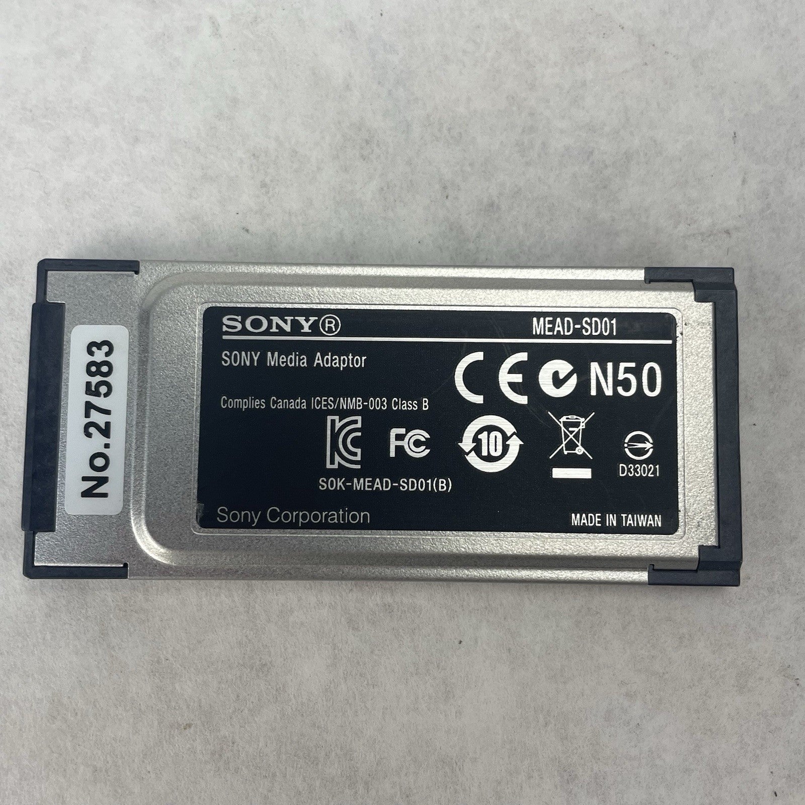 Sony MEAD-SD01 Adaptor For Using SD Card with XDCAM EX Camcorders5