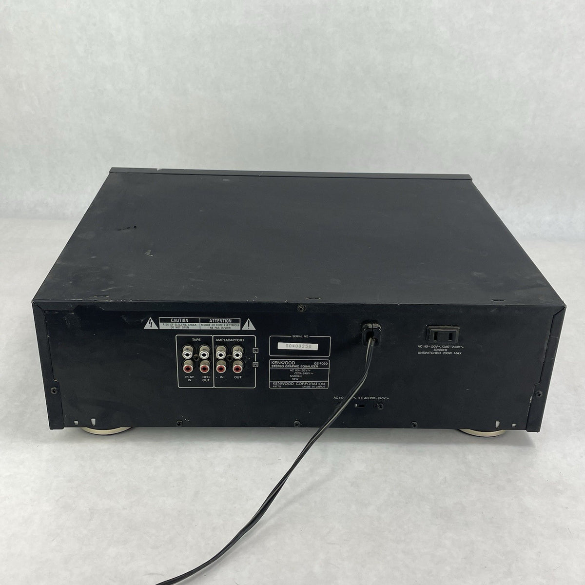 Kenwood GE 7030  Stereo Graphic Equalizer Tested7