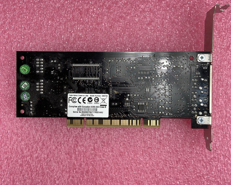 Creative Labs SB0730 X-FI Extreme Gamer 5.1 PCI Audio Card