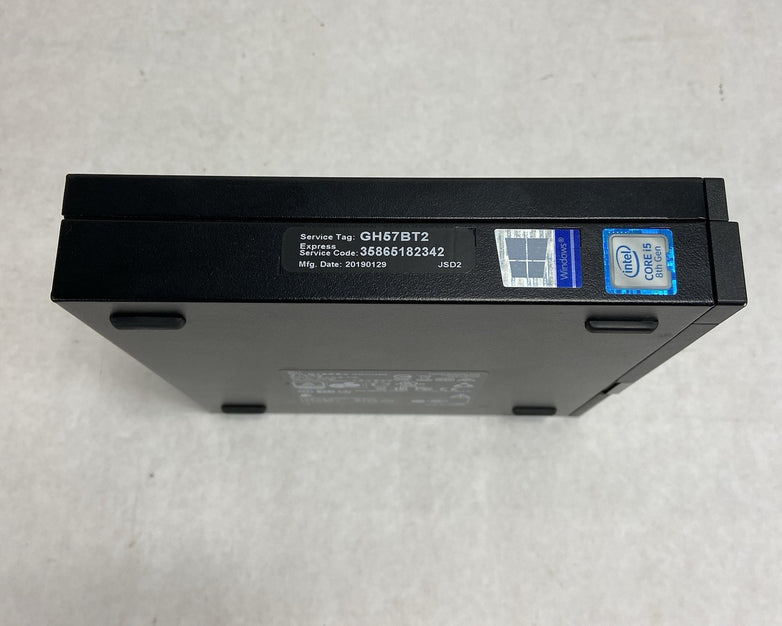 Dell Optiplex 7060 Micro i5-8500T 2.1GHz 8GB RAM w/AC No HDD No OS