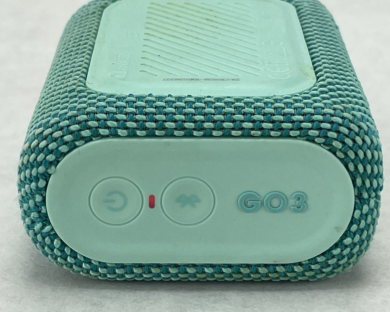 JBL Go 3 Portable Bluetooth Speaker w/ USB-C Connectivity, Teal