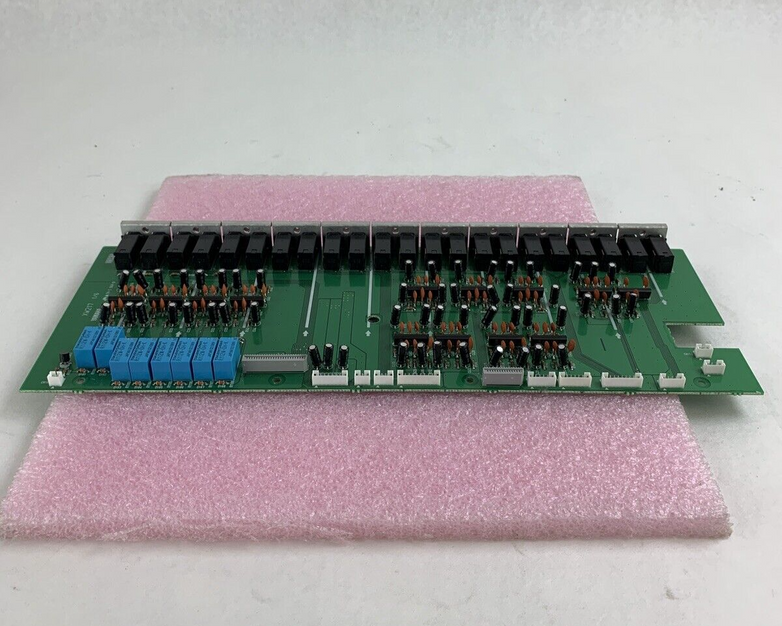 Yamaha M2500 XW217 Mixing Console Back Panel Input/Output Jacks And Sub Board