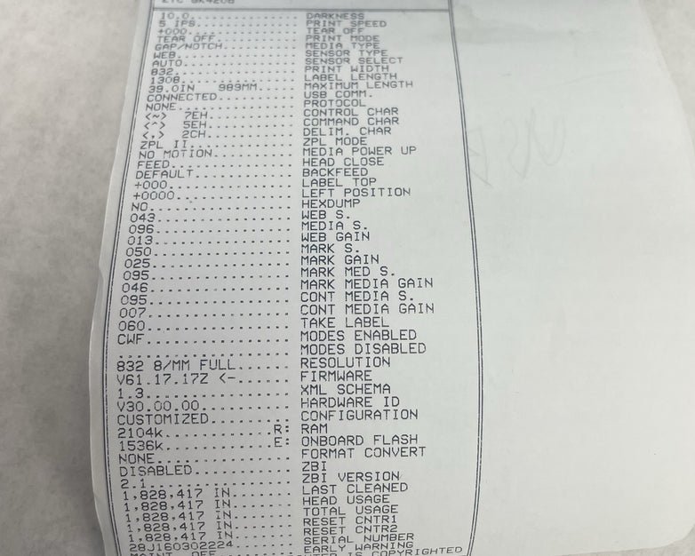 Zebra GK420d Thermal Label Printer - Tested