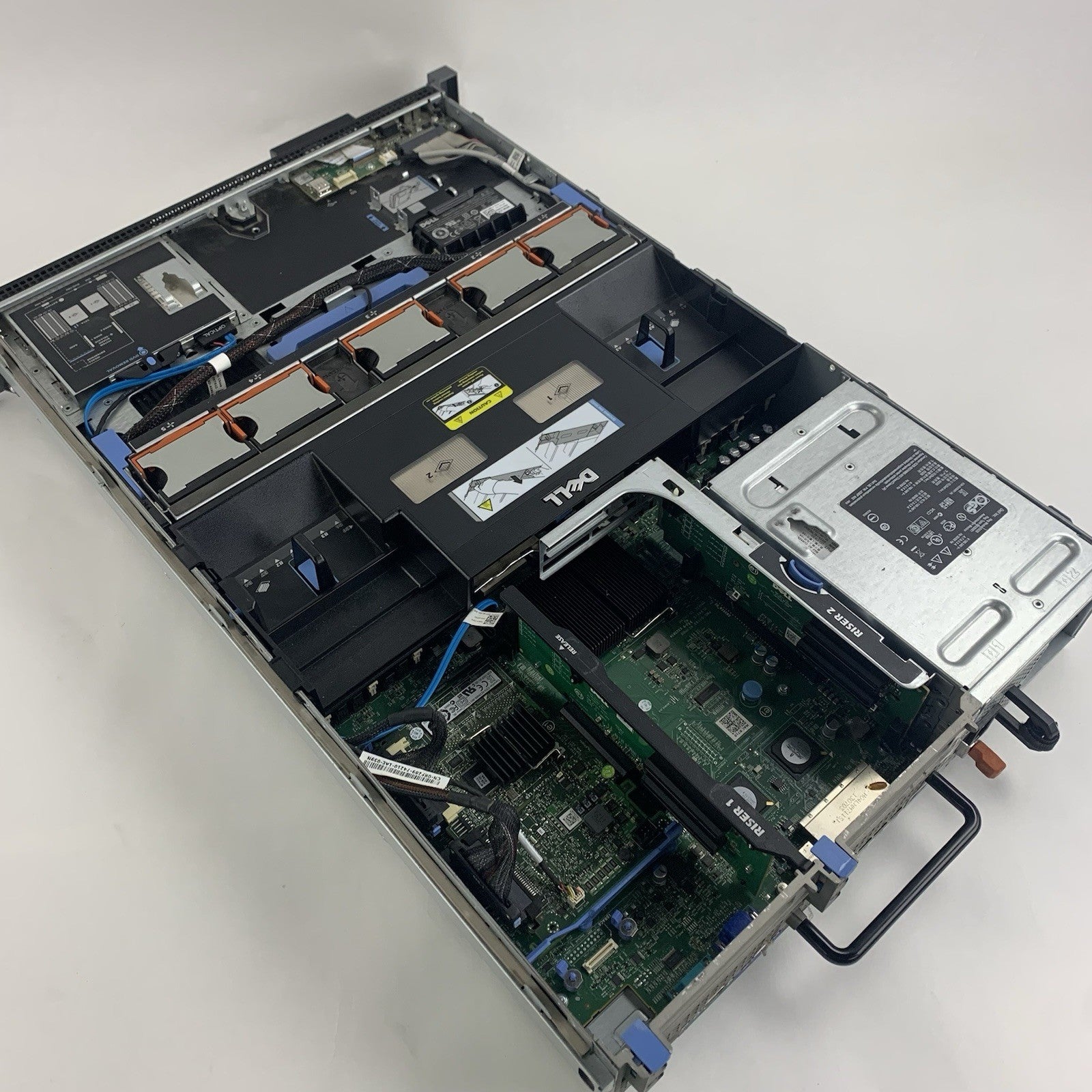 Dell Poweredge R710 Server 2x E5620 2.4 GHz 48 GB Ram Bad ODD No HDD No OS11