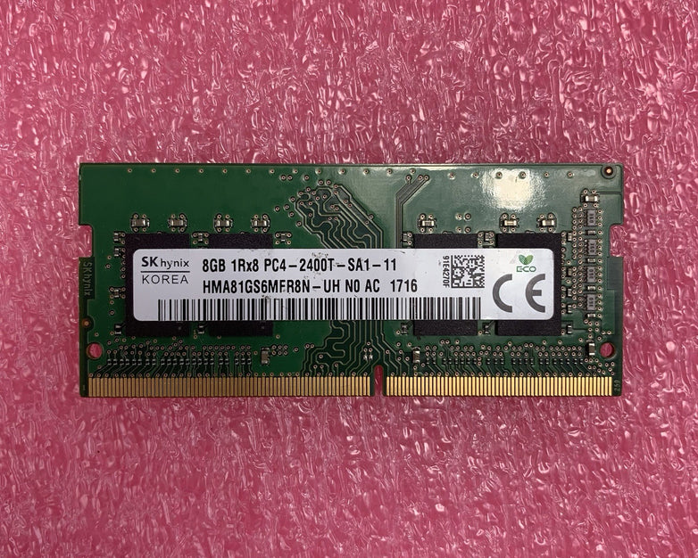 SK Hynix HMA81GS6MFR8N-UH PC4-2400T-SA1-11 8GB 1Rx8 Desktop Memory RAM
