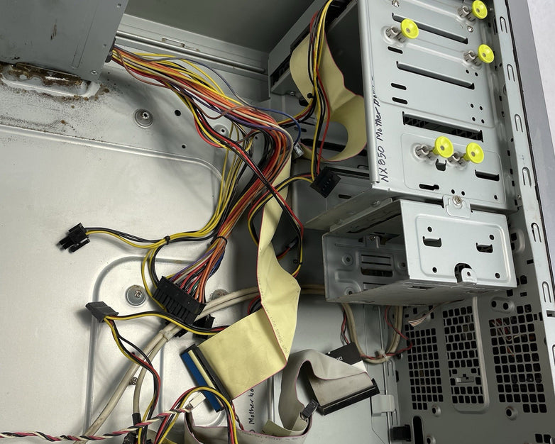 NIXSYS NX23775 Computer Chasis Barebones W/ CoolMax 400W Power Supply Tested