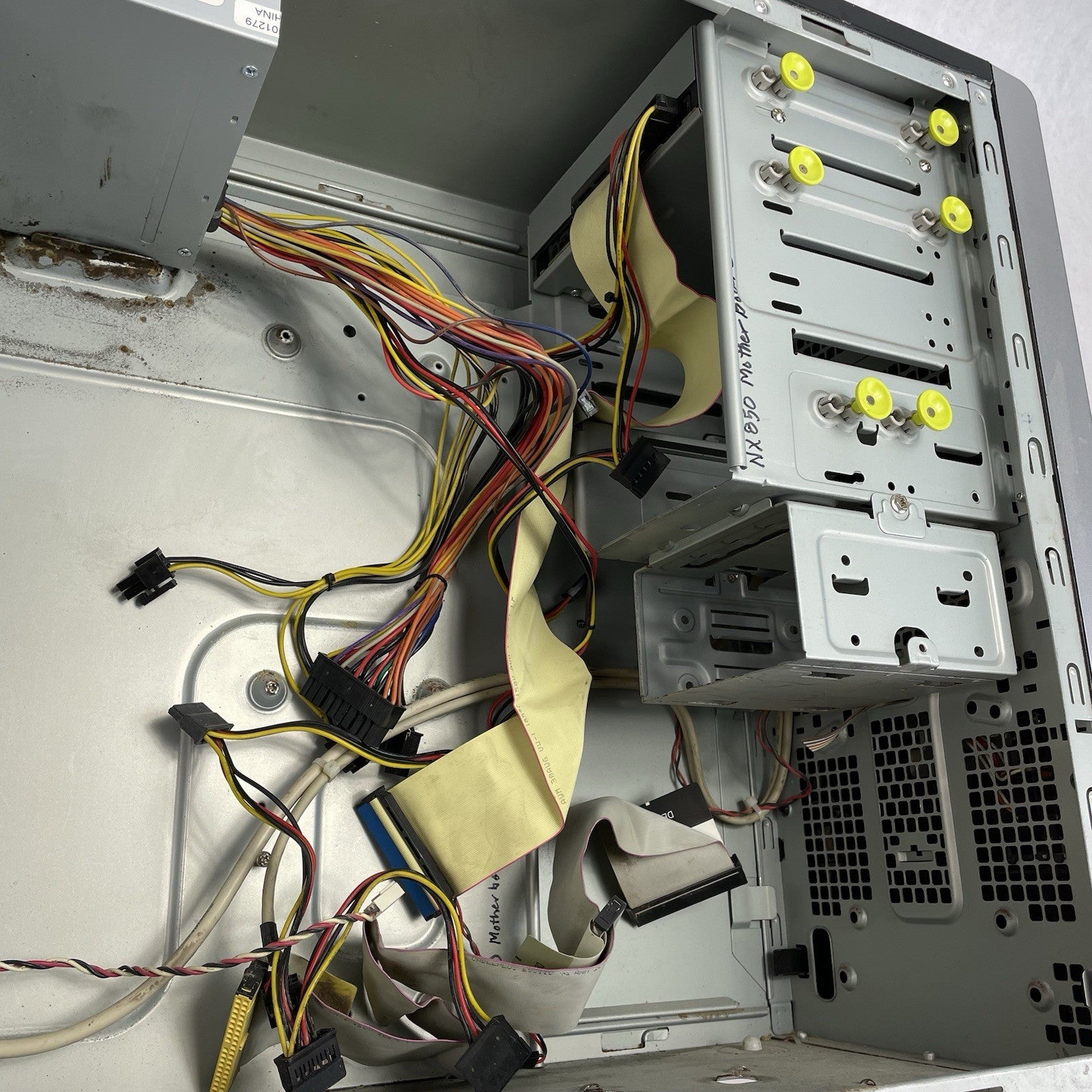 NIXSYS NX23775 Computer Chasis Barebones W/ CoolMax 400W Power Supply Tested