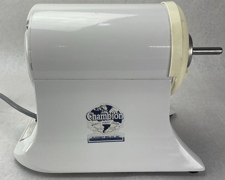 Champion Juicer G5-NG-853S Motor Base Only White For Parts