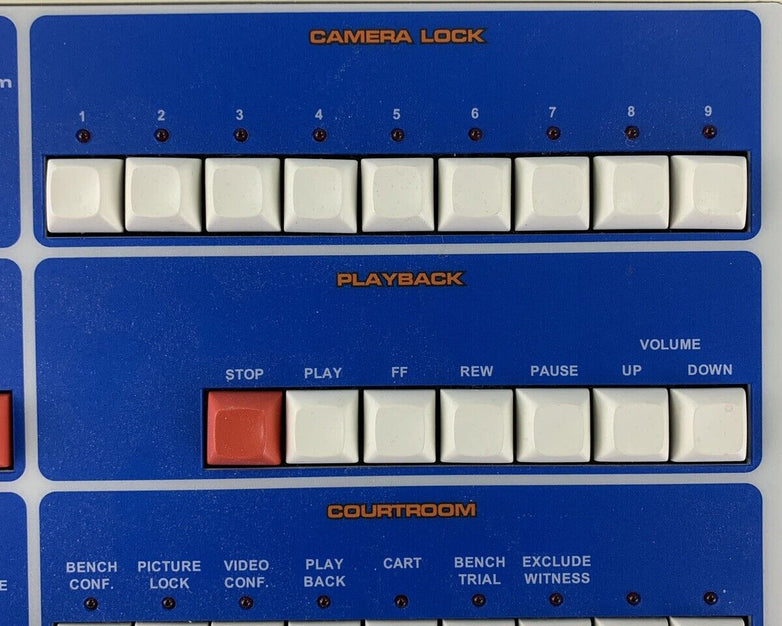JAVS CT-413 Courtroom Control Audio Interface Untested