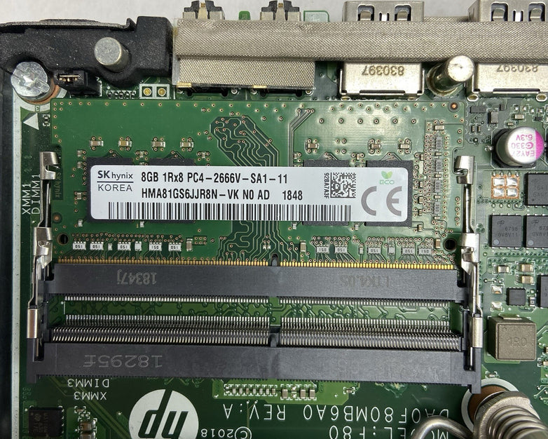 HP ProDesk 400 G4 MFF Intel Core i5-8500T 2.1GHz 8GB RAM No AC/HDD/OS