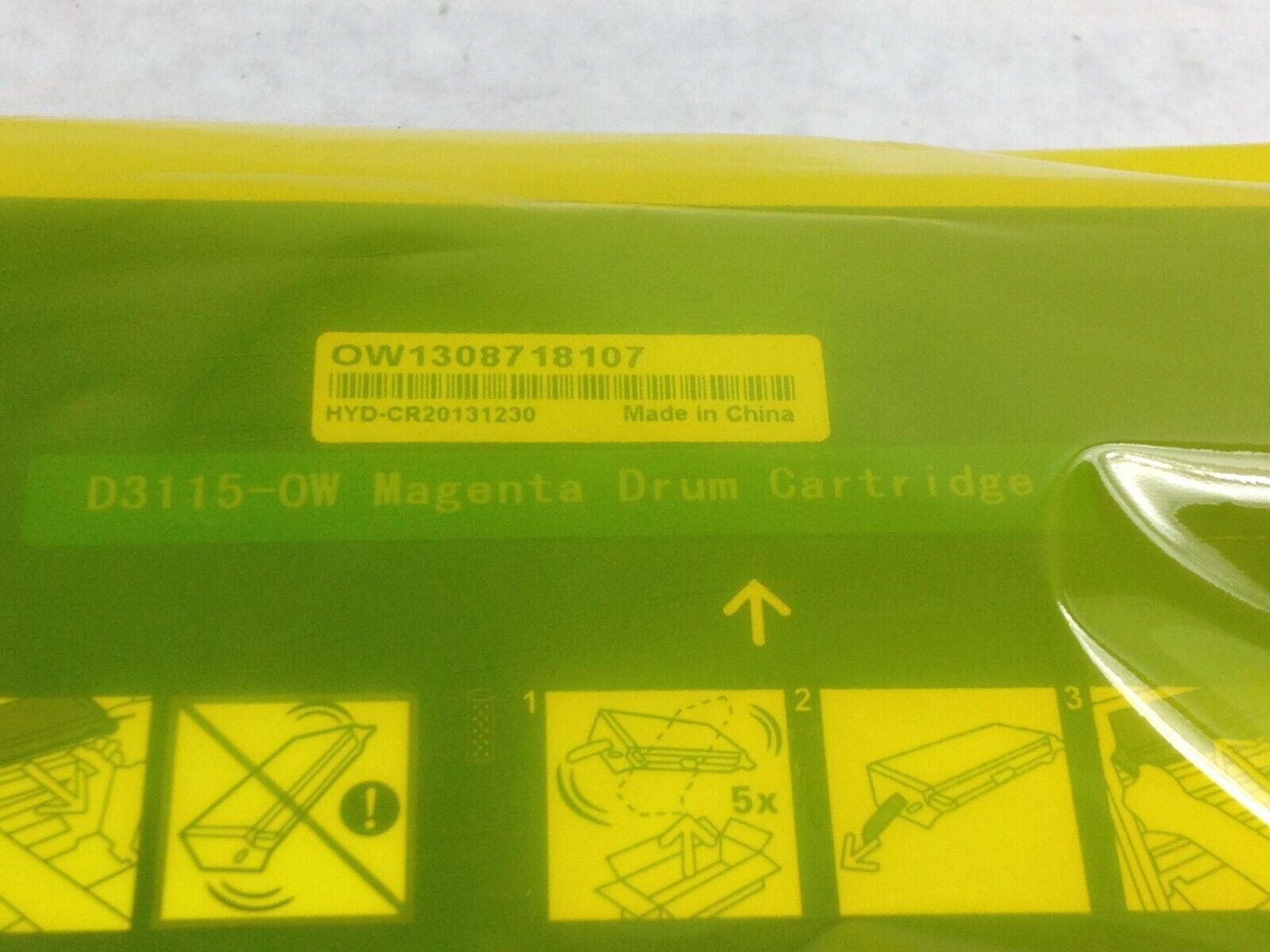 D3115 - OW Magenta Drum Cartridge  OW1308718107  CR-M 20140108012 Factory Sealed