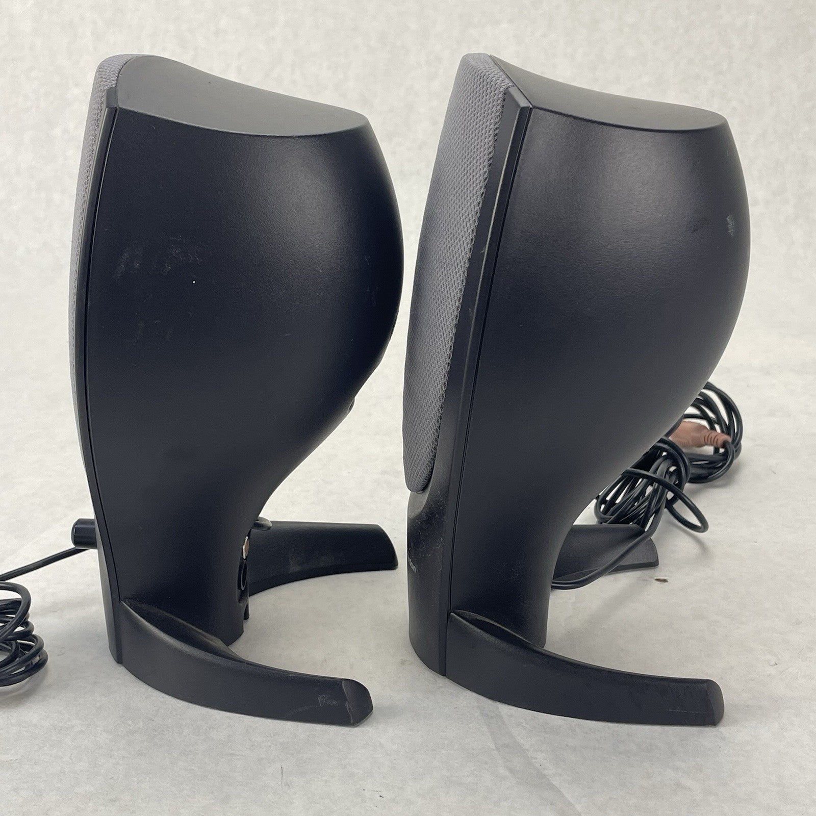 Harman Kardon A00 Wired Computer Speakers Black/Gray Tested No Power Cord4