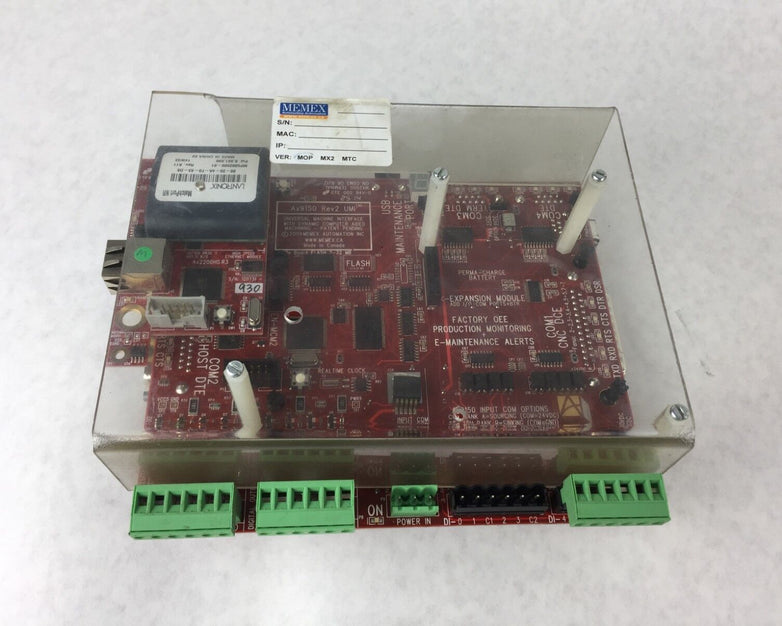 Mexem Merlin Ax9150 Rev 2 Universal Machine Interface