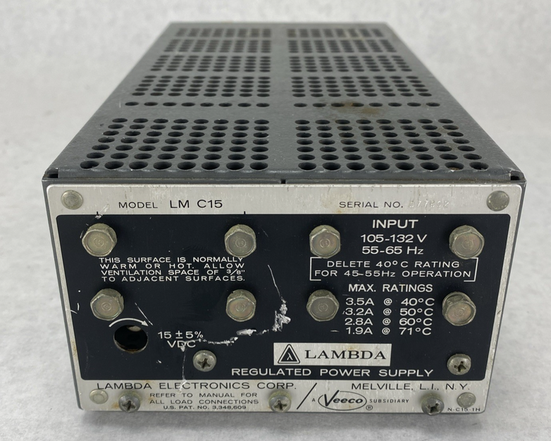 Lambda LM C15 Regulated Power Supply