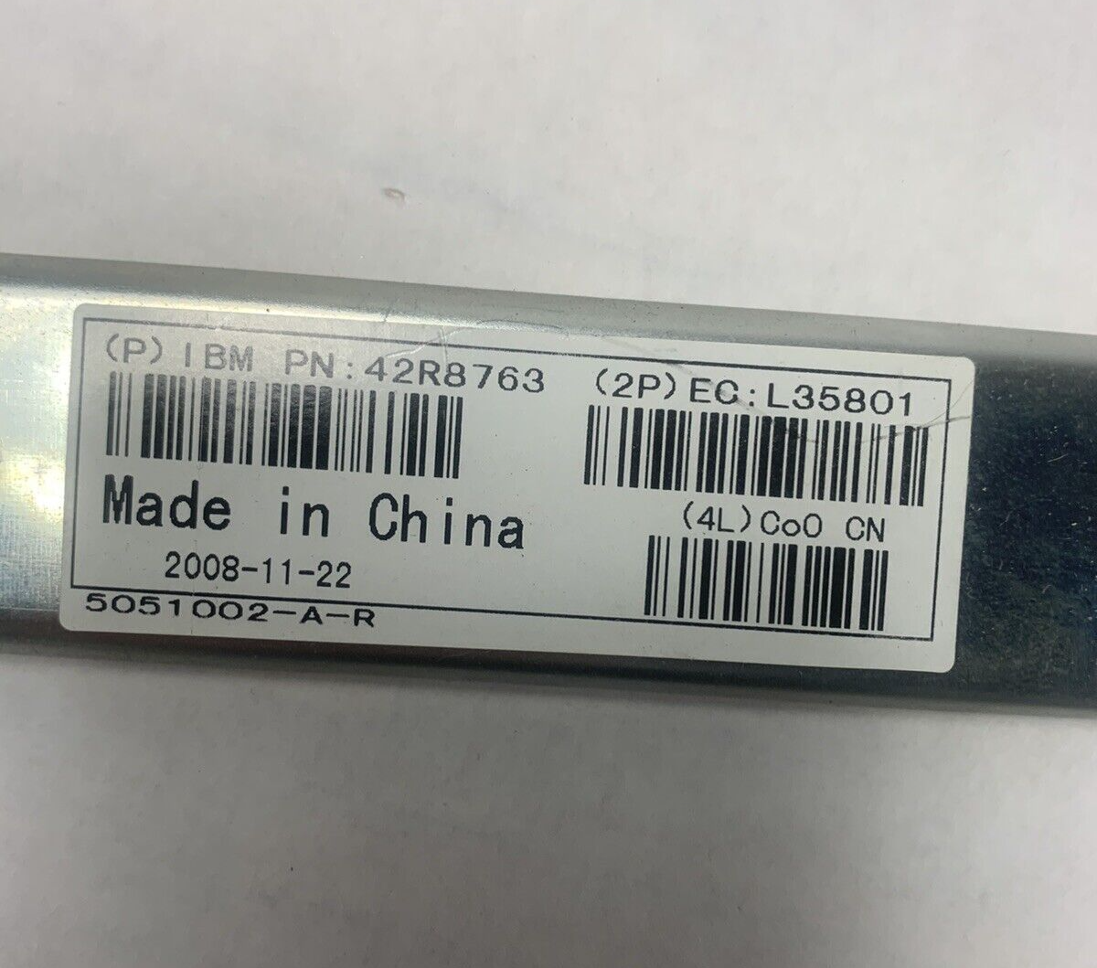 IBM 42R8762 42R8763 Left and Right Server Rack Mount Slide Rails