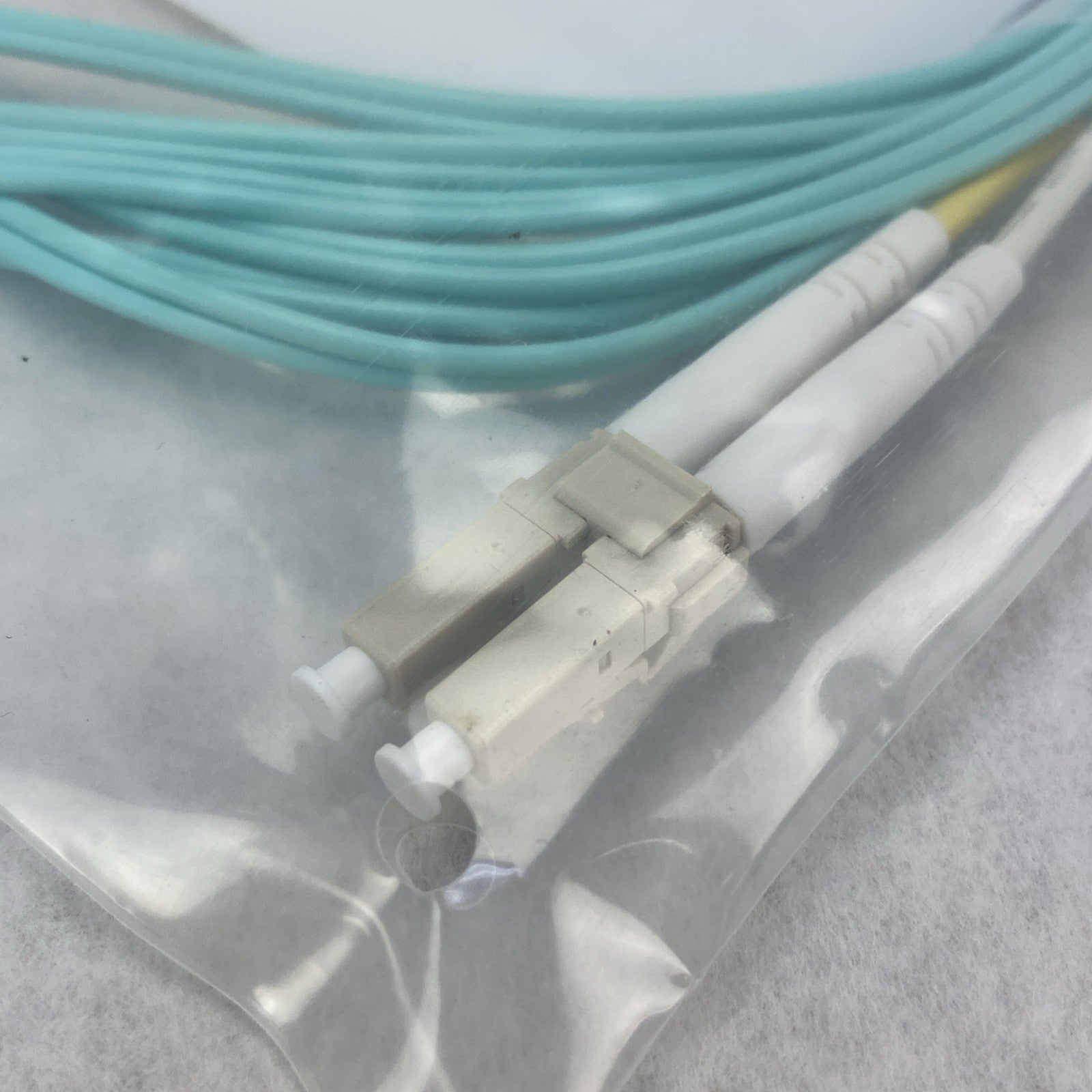FS.Com Fibre Optic Patch Cable 10G 50/125 OM3 Multimode Color Aqua 3M - Lot Of 54