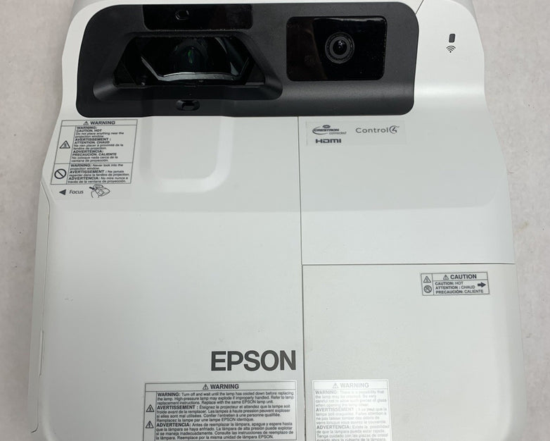 Epson PowerLite 695Wi H740A LCD Lamp Projector 1750 Lamp Hours - No Remote