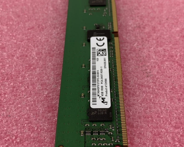 Micron 4GB 1RX8 PC4-2400T-RDB-11 MTA9ASF51272PZ-2G3B1II DDR4 RAM Memory