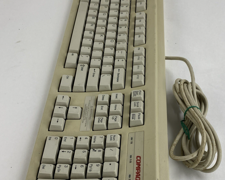 Compaq RT101 Keyboard Tested