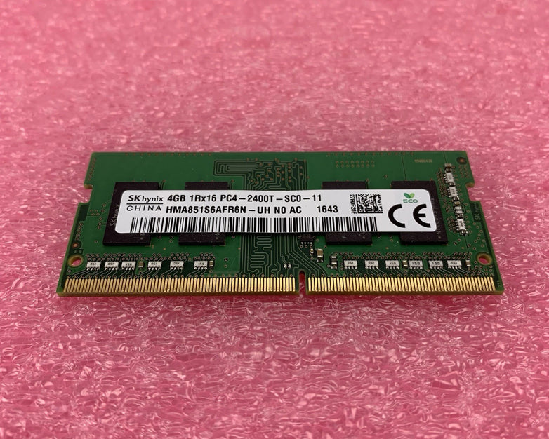 SK Hynix HMA851S6AFR6N-UH PC4-2400T-SC0-11 4GB 1Rx16 Desktop Memory RAM Lot of 4