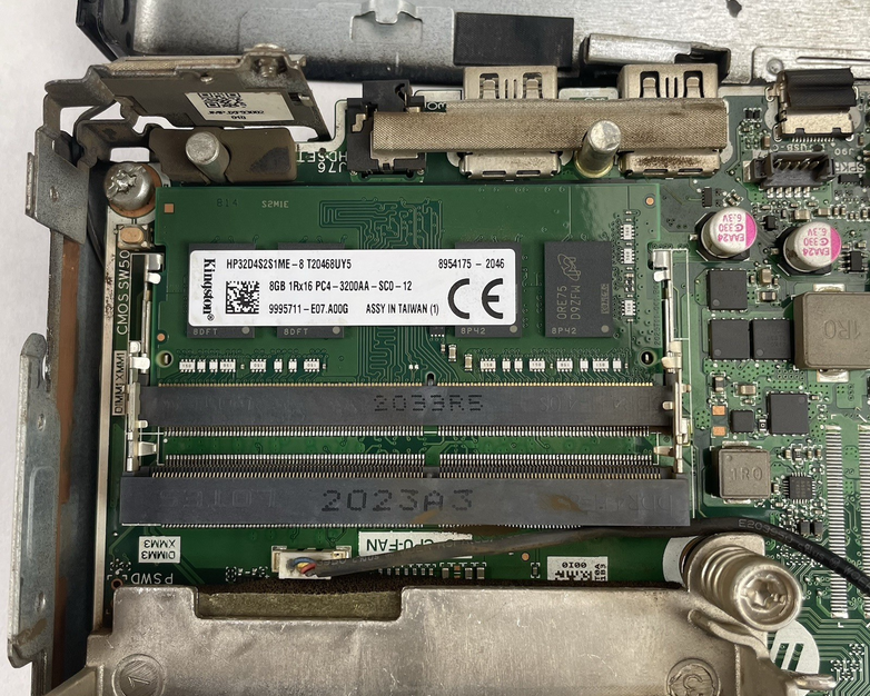 HP EliteDesk 800 G6 Micro i5-10500T 2.30 GHz 8 GB RAM No SSD/OS/AC