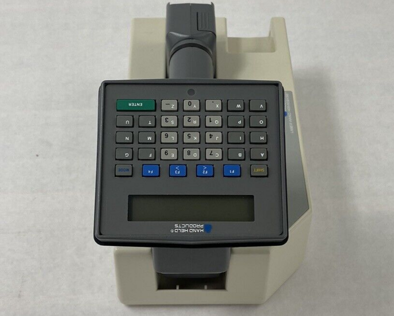 Hand Held Products Laser Wand Barcode Scanner and Cradle Untested w/ AC Adapter