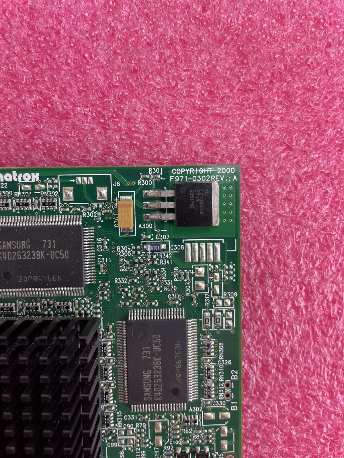 Matrox ETON ET866 F971-0302 REV A PCB Board