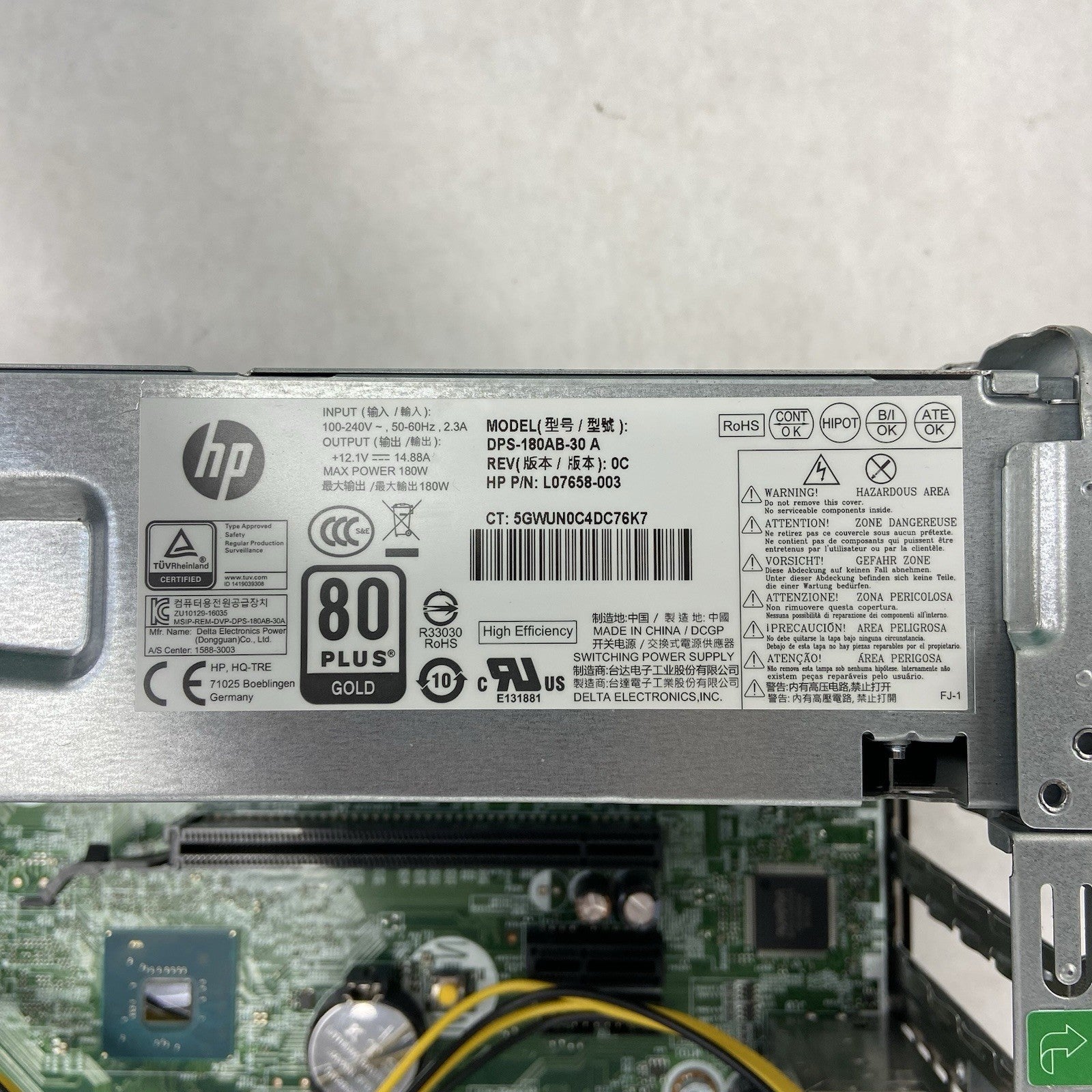 HP ProDesk 400 G6 SFF Intel Core i5-9500 3GHz 8GB RAM No HDD No OS10
