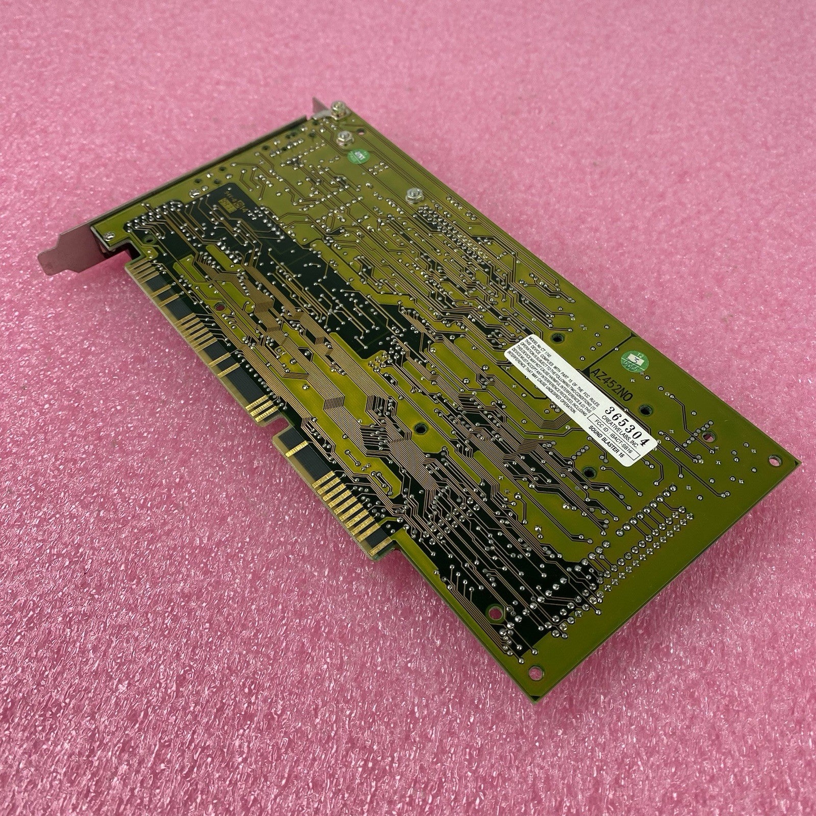Creative Labs Sound Blaster 16 CT 1740 16-bit ISA Tested