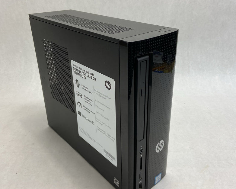 HP Slimline 260-P026 SFF Intel Core i3-6100T 3.2GHz 8GB RAM No HDD No OS