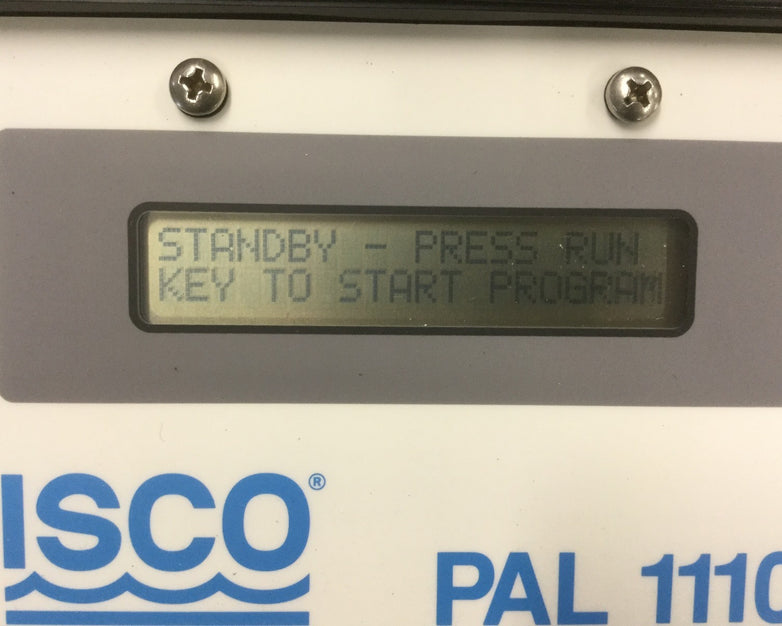 ISCO PAL 1110 Parameter Actuator/Logger, Powers On & Reset,
