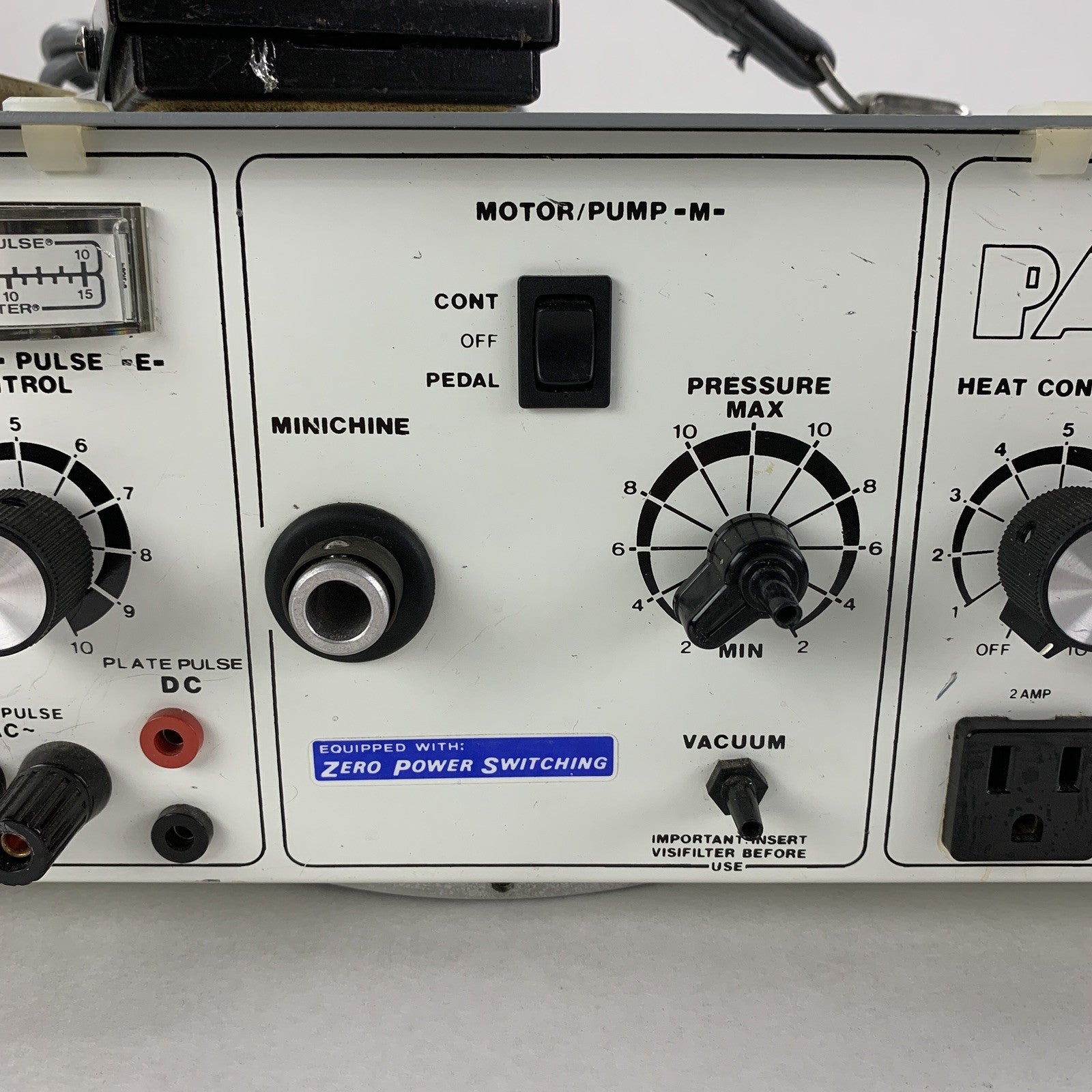 Pace Inc. 7008-0127-02 Dual Path Solder Extractor w/ Foot Pedal Power Tested