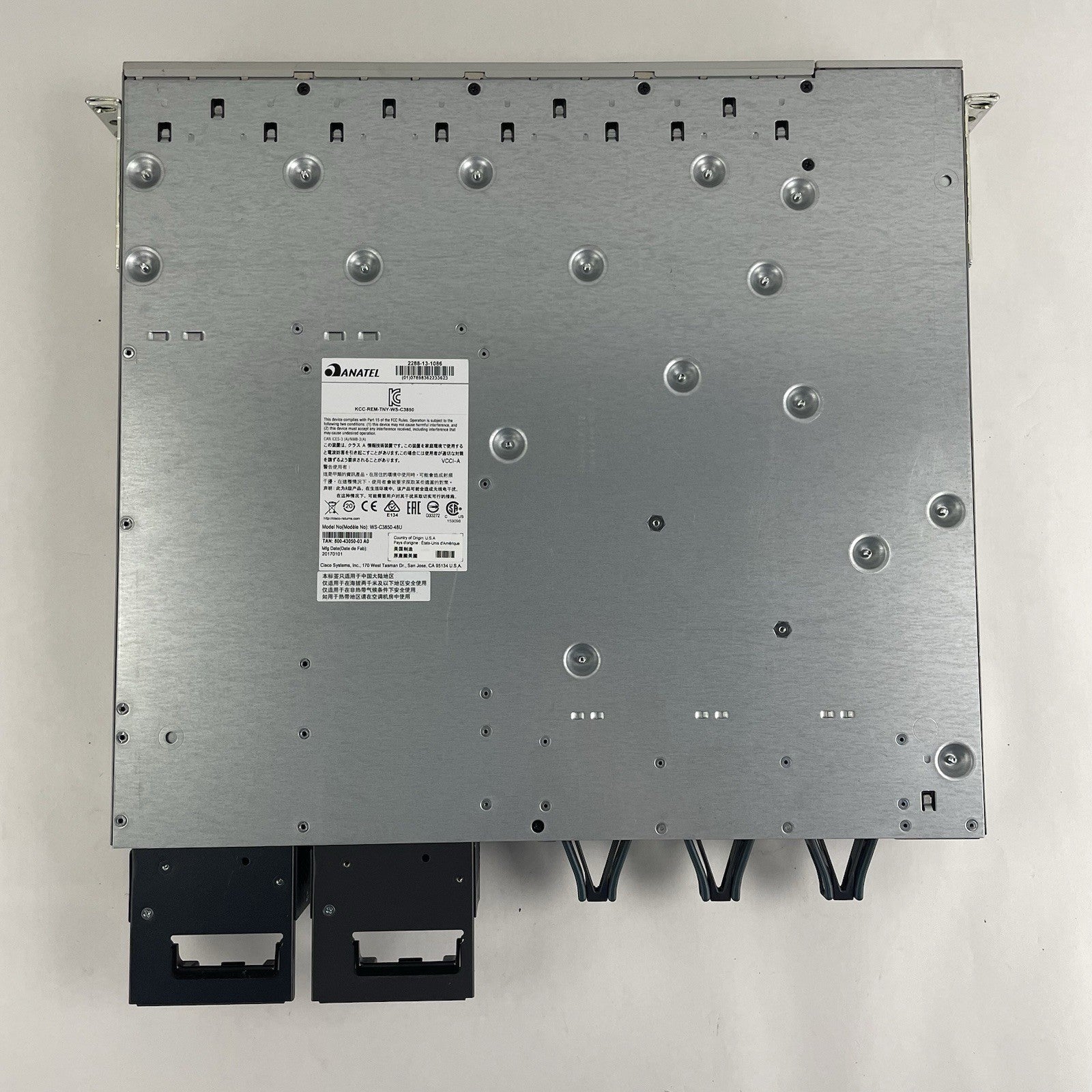 Cisco WS-C3850-48U-S V06 48-Port UPoE Switch  2x 1100W PSU Tested & Reset12