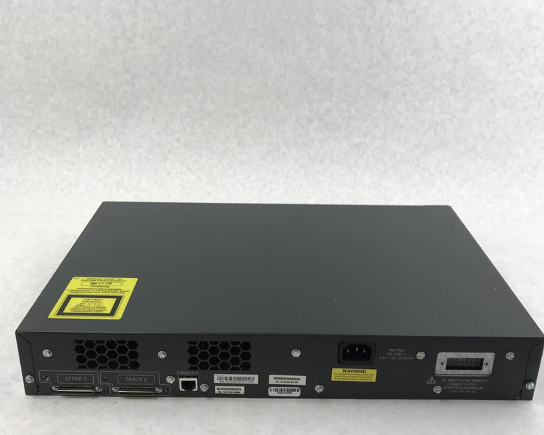 Cisco WS-C3750G-24TS-S 24-Port 1000 Base-T Gigabit Ethernet Switch RJ45