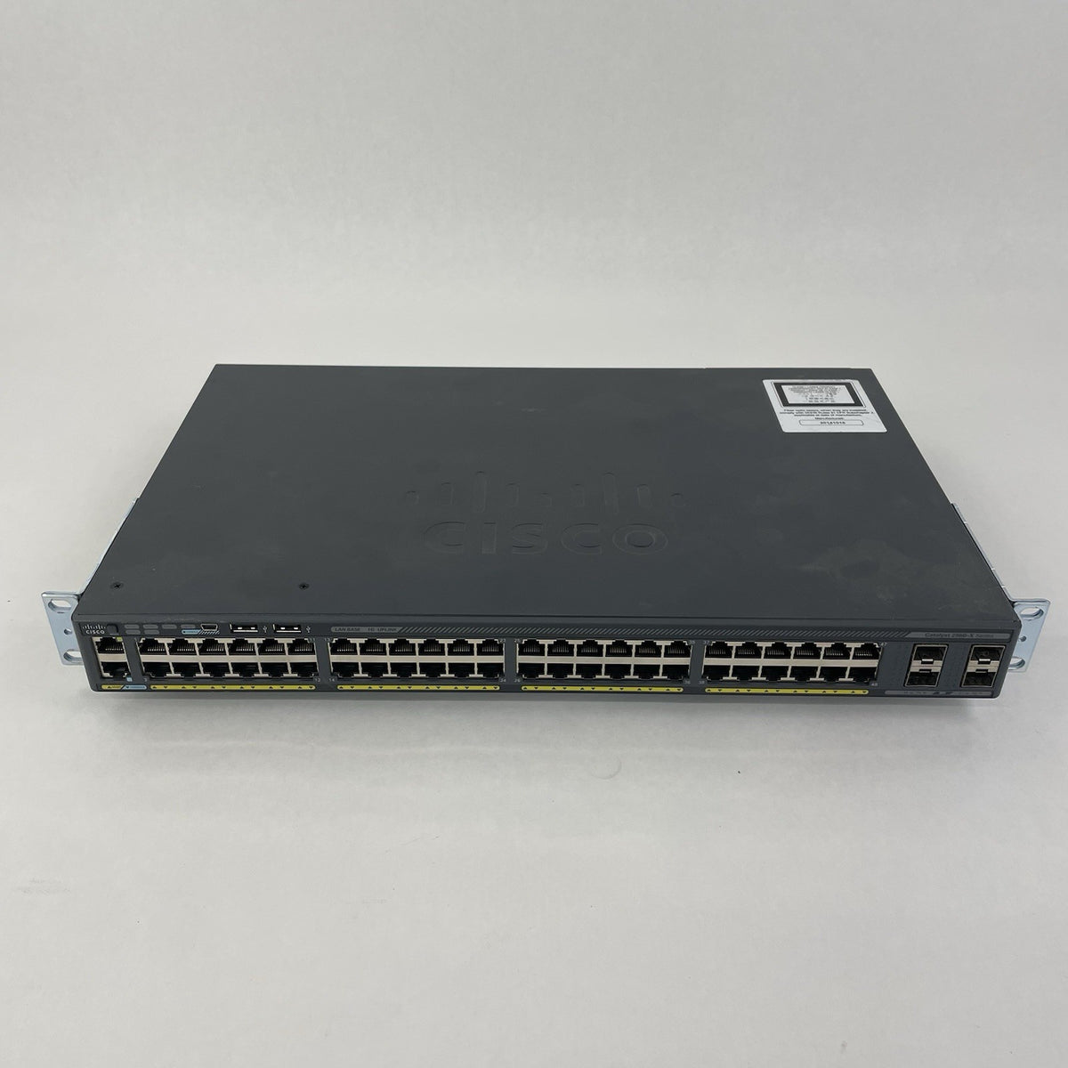 Cisco Catalyst WS-C2960X-48TS-L 48 Port Gigabit Switch V03 - Tested1