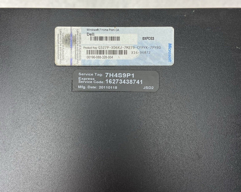 Dell Inspiron 580 MT Intel Core i3-550 3.2GHz 6GB RAM No HDD No OS