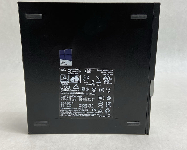 Dell Optiplex 3040 MFF Intel Core i5-6500T 2.5GHz 8GB RAM No AC/HDD/OS