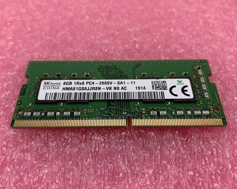 SK Hynix HMA81GS6JJR8N-VK PC4-2666V-SA1-11 8GB 1Rx8 Desktop Memory RAM