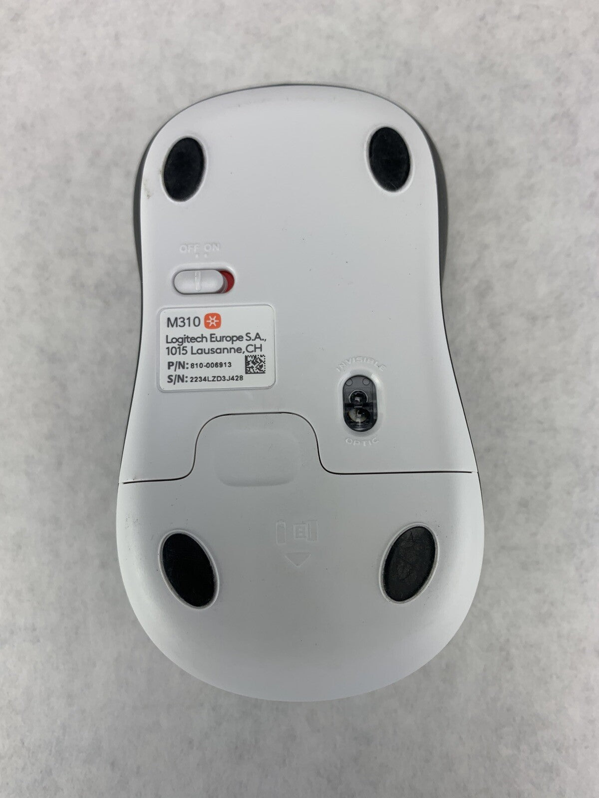 Logitech M310 Wireless Mouse 810-006913 No Dongle (Lot of 6)