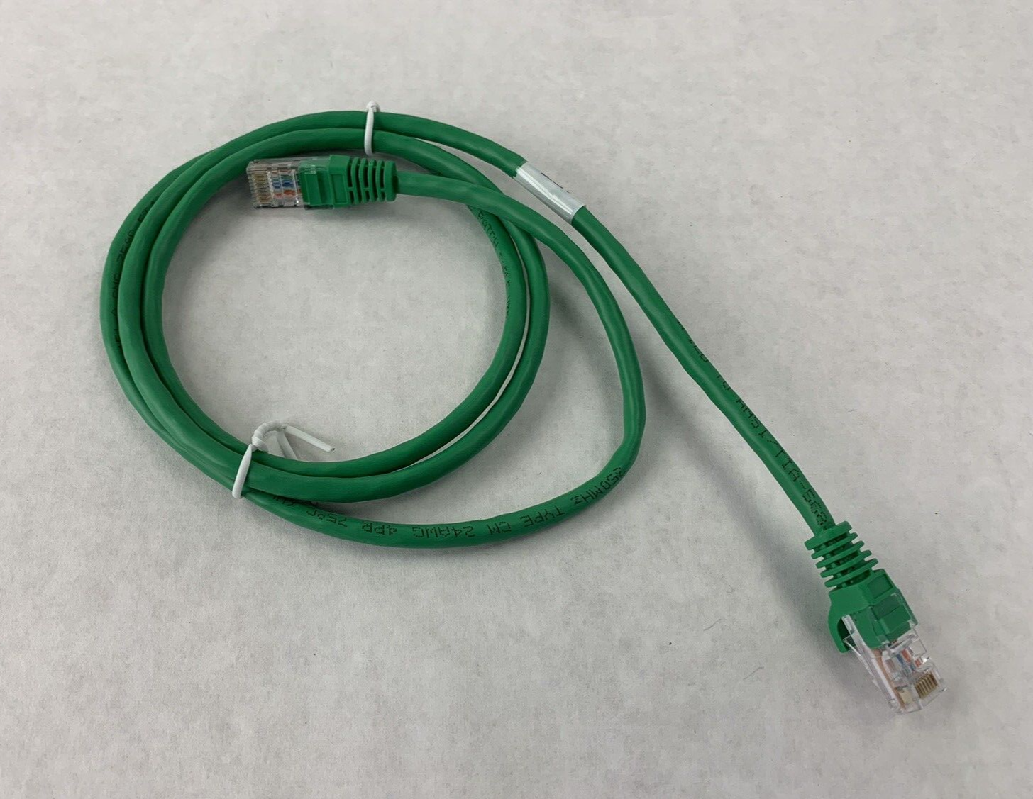 Lot( 5 ) 4ft Green Cat5e C2G 0041 Snagless Unshielded UTP Ethernet Patch Cable