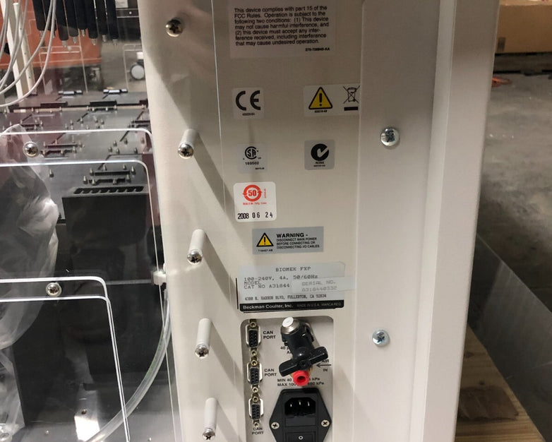 Beckman Coulter Biomek FXP Automated Lab Workstation w/ Tray, Tips, Hood