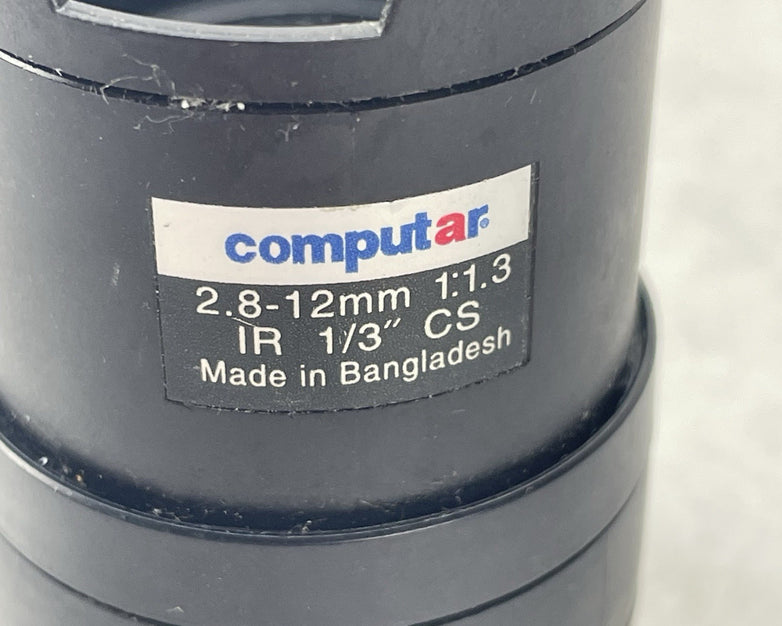 Computar 2.8-12mm 1:1.3 1/3" CS Security Camera Lens Lot of 3