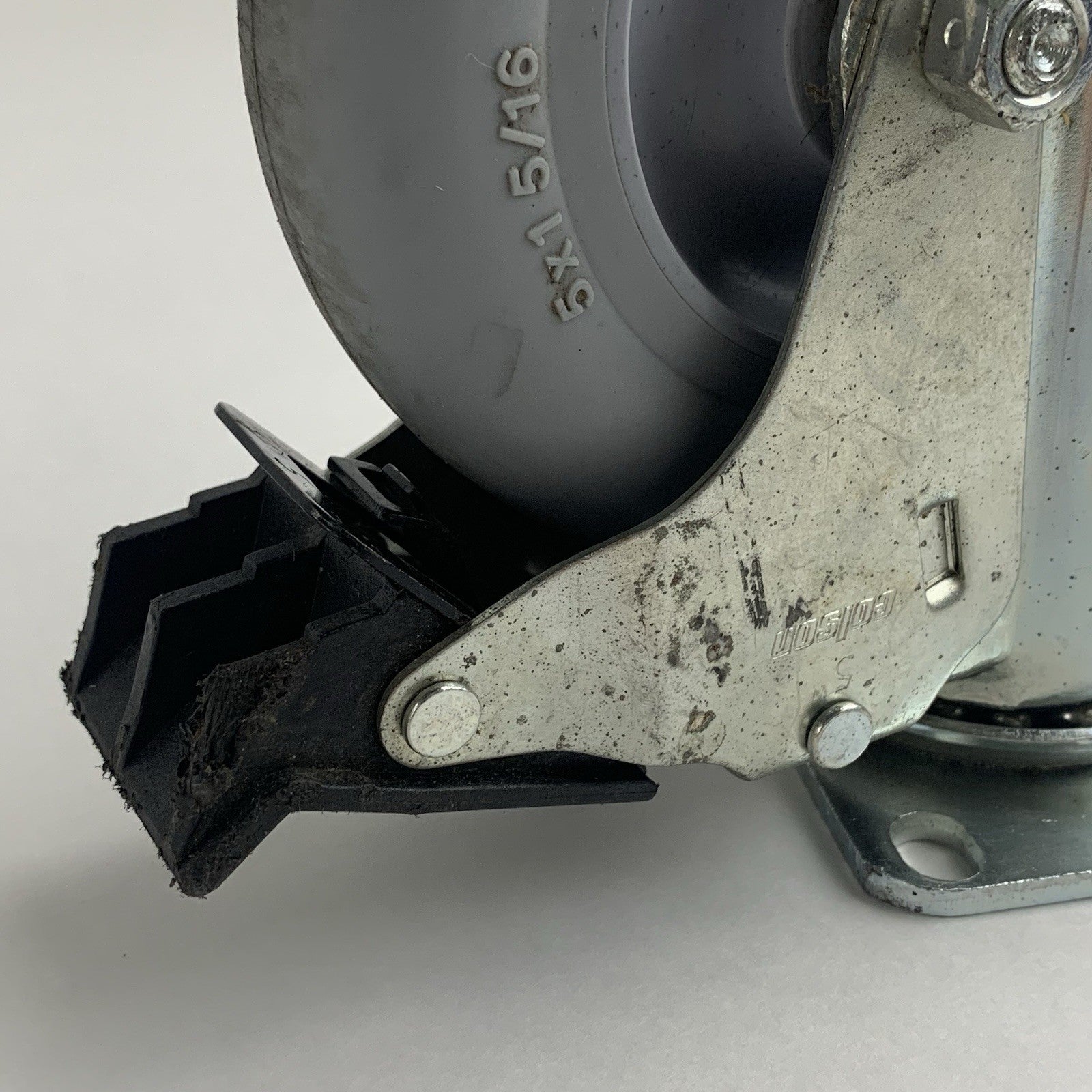 Colson 5" Rubber Performa Swivel Locking Casters Lot of 4x10