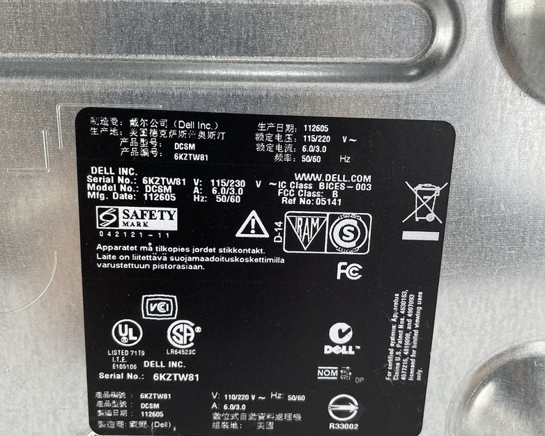 Dell Dimension E310 Intel Pentium 4 2.80 GHz 512 MB Ram No HDD No OS