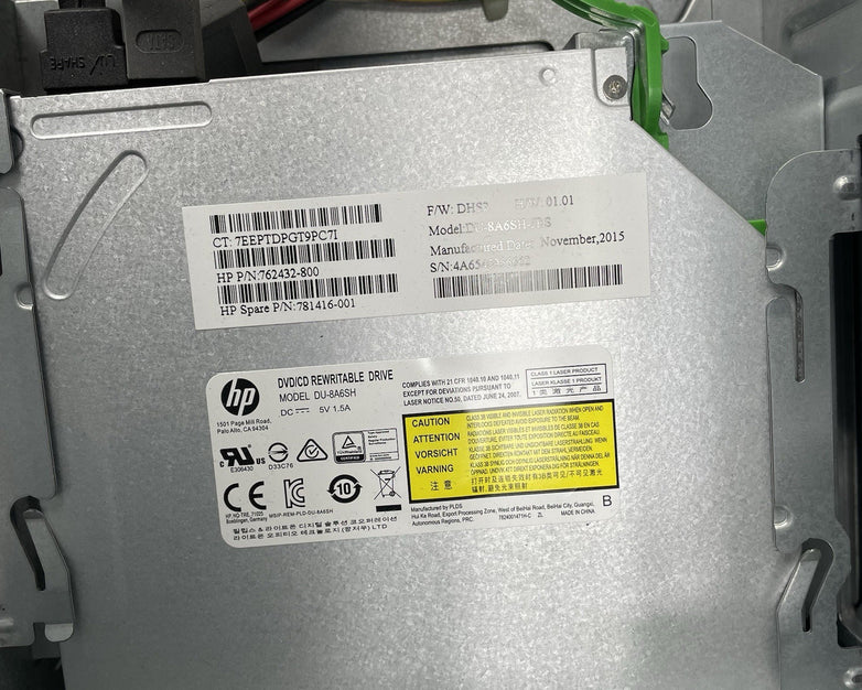 HP EliteDesk 800 G2 MT Intel Core i7-6700 3.40 GHz 24 GB RAM No HDD No OS