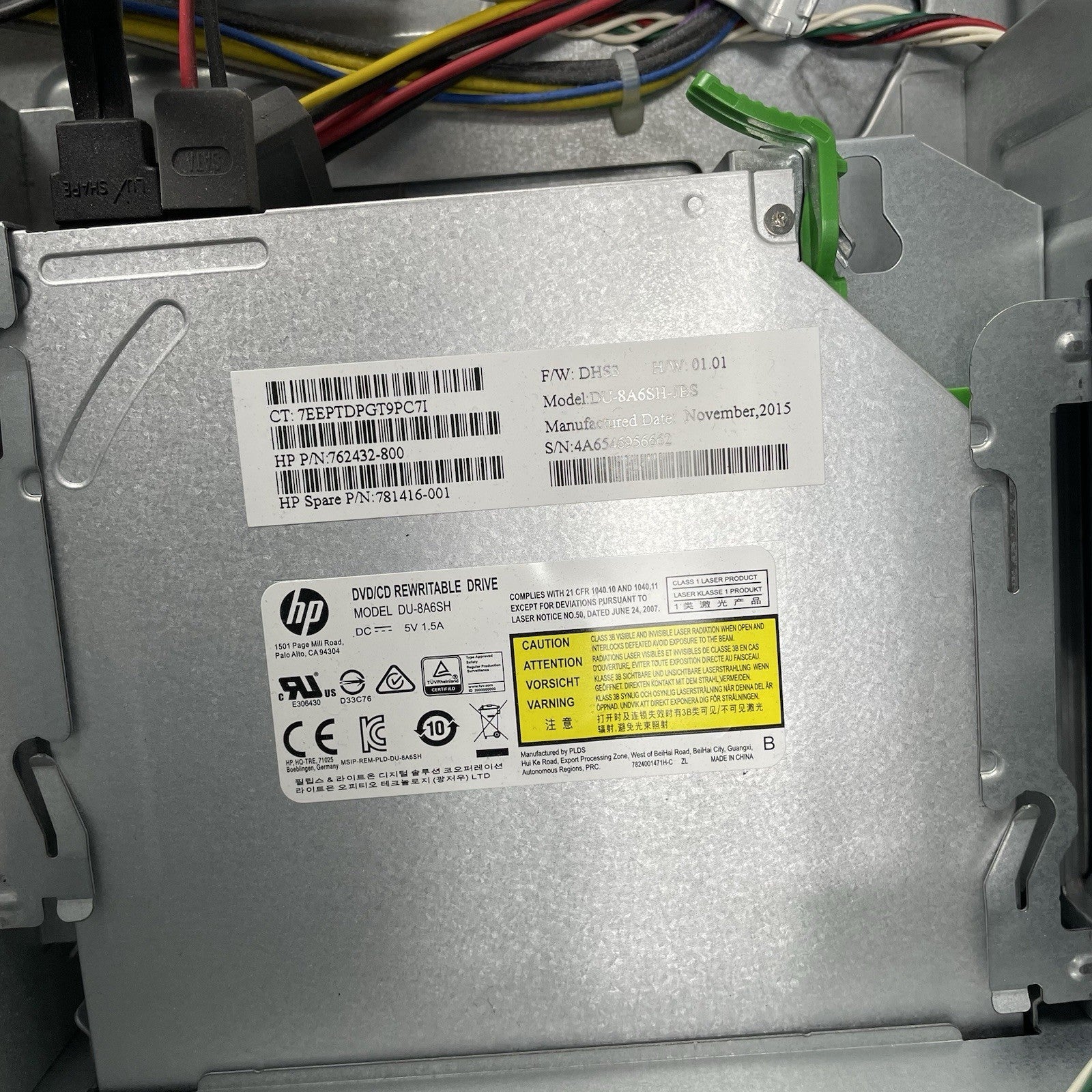 HP EliteDesk 800 G2 MT Intel Core i7-6700 3.40 GHz 24 GB RAM No HDD No OS